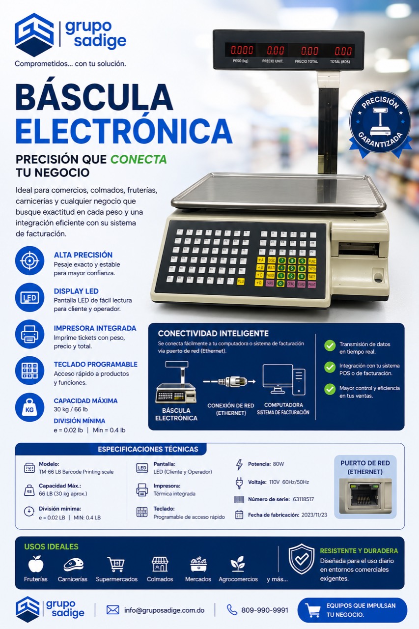 Imagen de Báscula electrónica